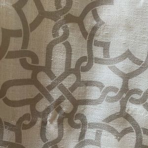 Four 96 inch long curtain panels